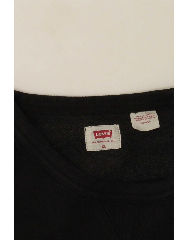 Levi's Hombre Sudadera Jumper XL Negro