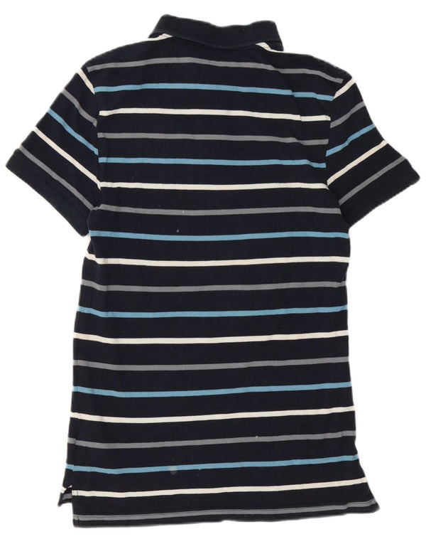 Nike Polo para hombre UK 34/36 Small Azul marino Rayas Algodón