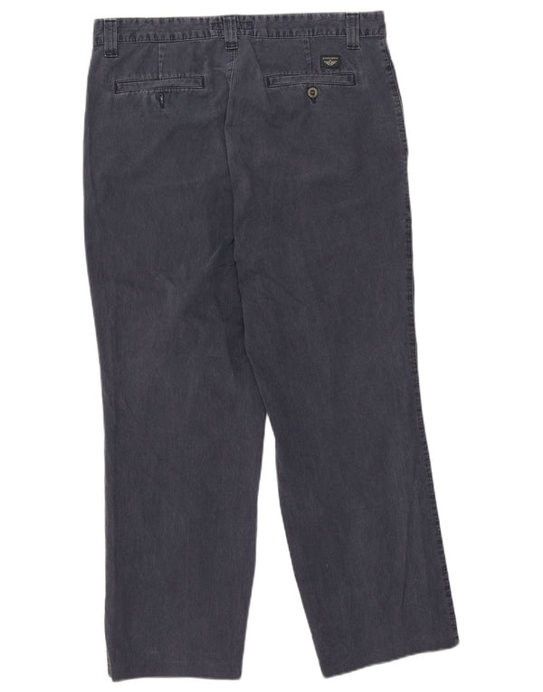 Dockers Pantalón chino recto para hombre W34 L27 Algodón azul marino