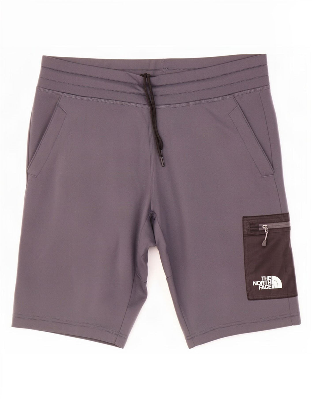 The North Face Pantalones cortos deportivos tipo cargo para hombre, talla grande, gris