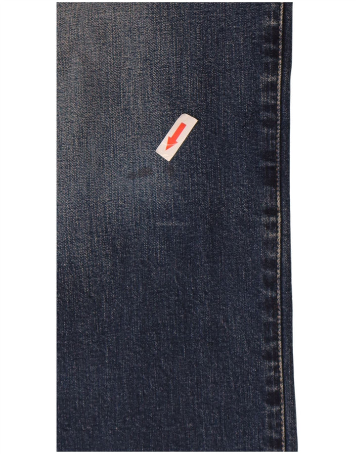 Jeans Armani Mujer Rectos W29 L29 Algodón Azul