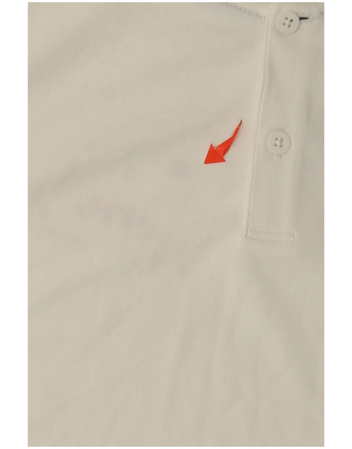 NIKE Camiseta Dri Fit Standard Fit para Hombre Top XL Poliéster Blanco