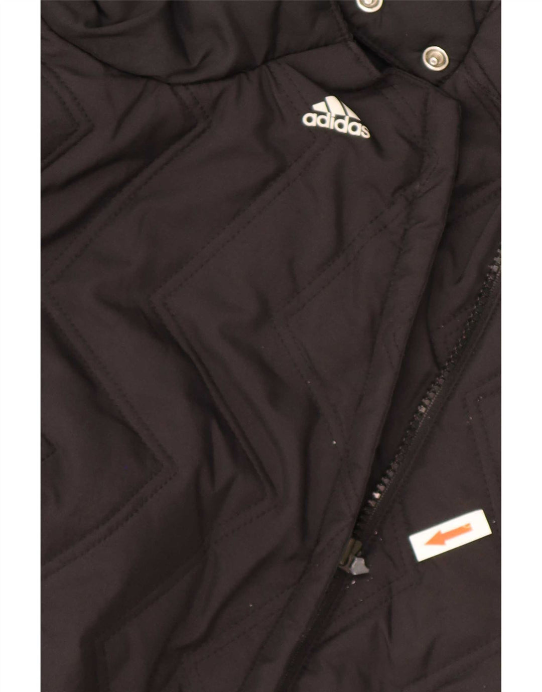 Adidas Chaleco acolchado para mujer UK 20 2XL Poliéster negro