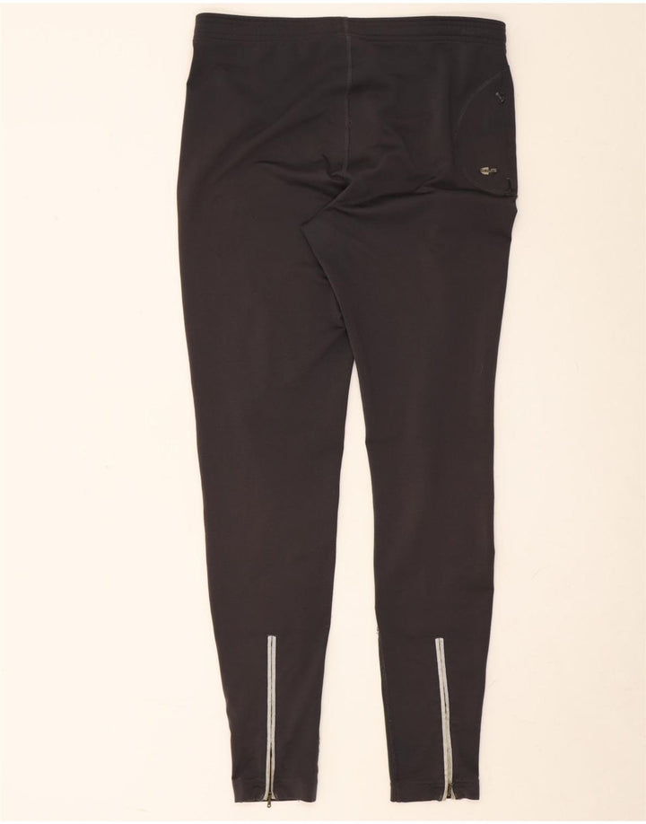 Adidas Hombre Climalite Pantalones De Chándal Grande Gris Colorblock Poliéster