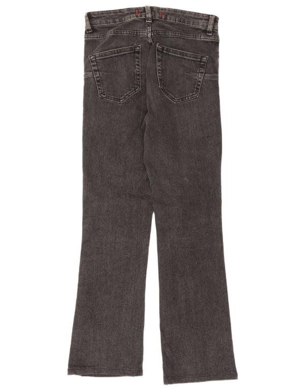 Zara Jeans Bootcut Mujer EU 36 XS W26 L27 Algodón Gris
