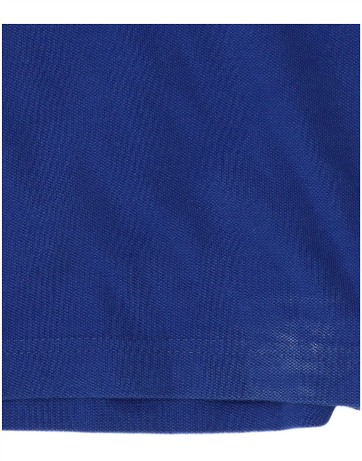 Polo Penguin Hombre Algodón Azul Medio
