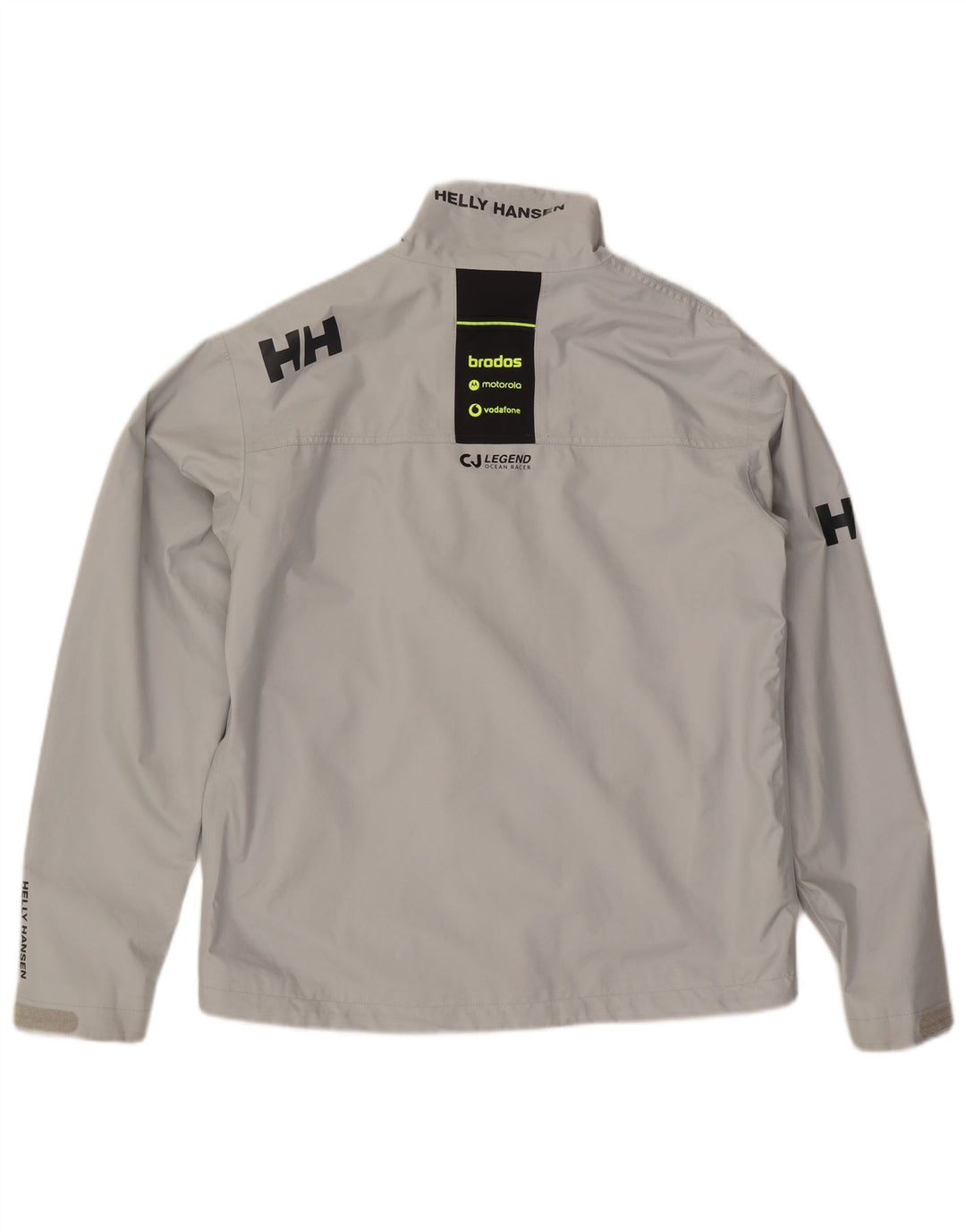 Helly Hansen Chaqueta impermeable gráfica para hombre Reino Unido 40 Poliéster gris grande