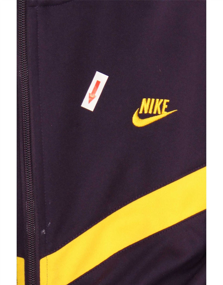 Nike Chaqueta de chándal para hombre UK 50/52 2XL Púrpura Poliéster