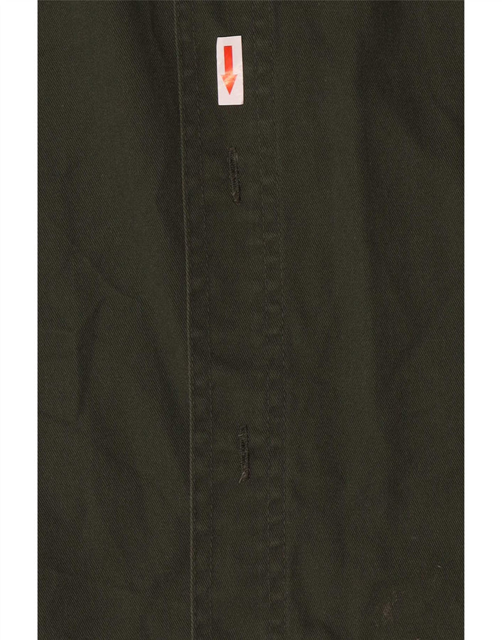 Camisa Hunter Hombre Grande Poliéster Verde