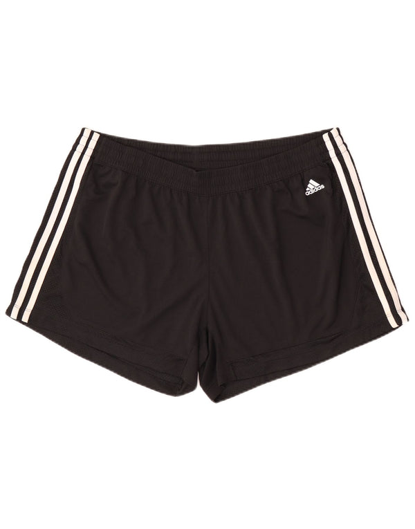 Pantalones cortos deportivos Adidas para mujer ES 24/26 2XL Negro Poliéster