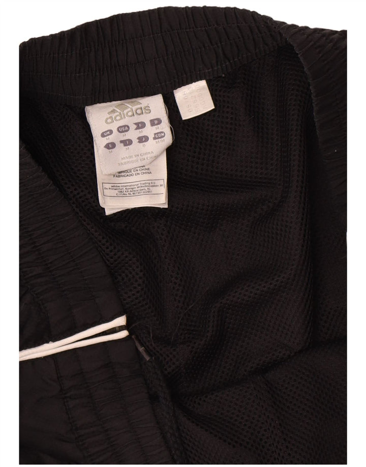 Pantalón De Chándal Adidas Hombre Mediano Negro Colorblock Poliéster