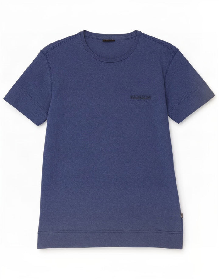 Napapijri Camiseta Hombre Top Small Azul Algodón
