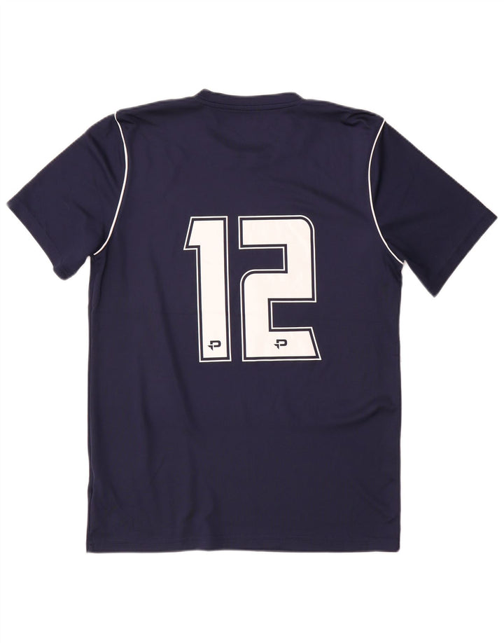 Camiseta Nike Washington Slim Fit Graphic para hombre, talla mediana, azul marino