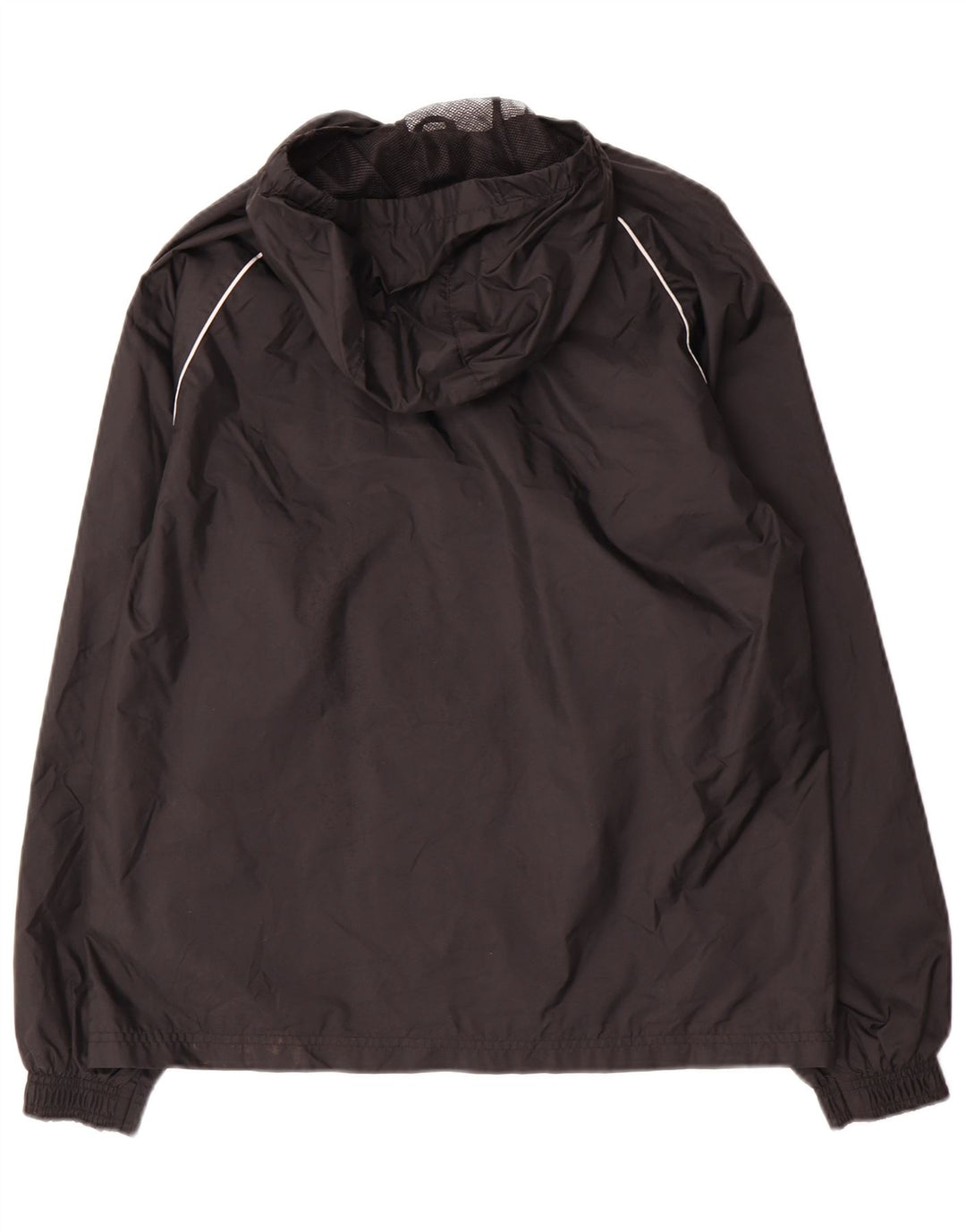 Adidas Chaqueta de chándal con capucha para niño 13-14 años Negro Poliéster