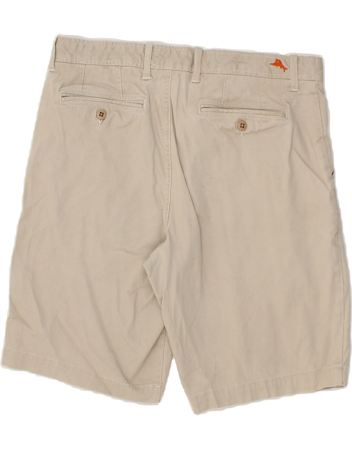 TOMMY BAHAMA Pantalones cortos chinos para hombre W33 Algodón beige medio