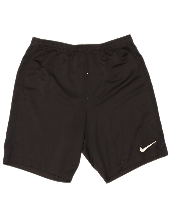 Nike Dri Fit - Pantalones cortos deportivos para hombre (poliéster), color negro