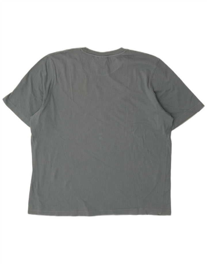 ADIDAS Camiseta gráfica para hombre Top grande azul