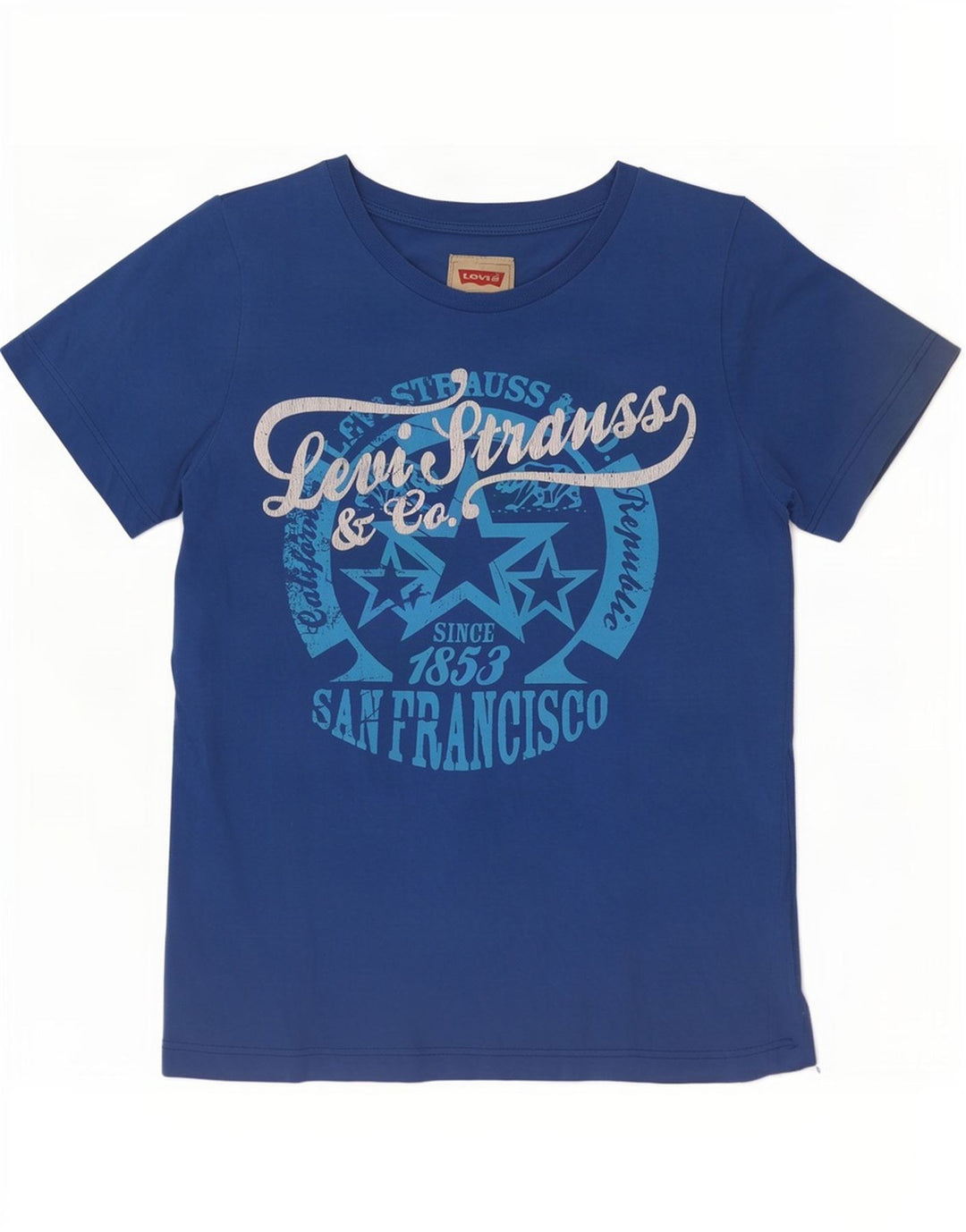 Levi's Camiseta gráfica para niño Top 11-12 años Azul Algodón