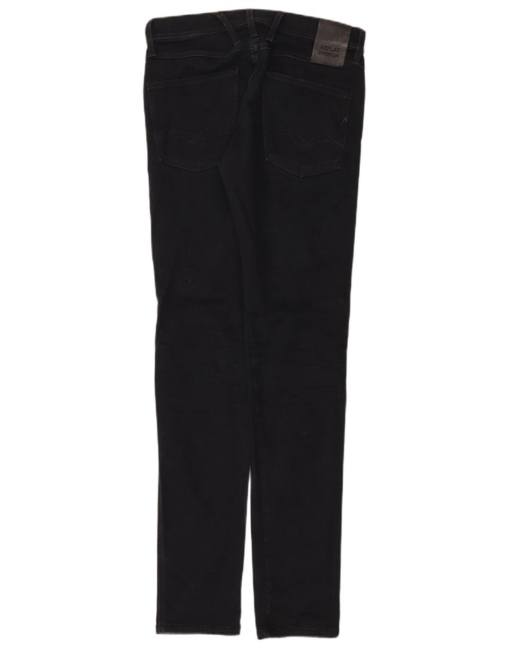 Vaqueros ajustados para hombre Replay W31 L34 Algodón azul marino