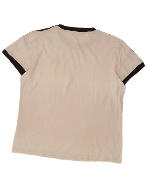 Adidas Camiseta para mujer Top UK 12 Medium White Cotton