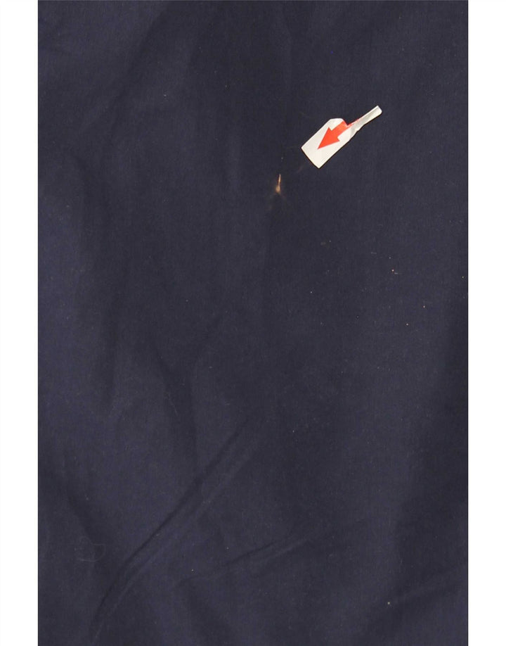 Fila Mens Chándal Top Chaqueta Grande Azul Marino Colorblock Poliéster