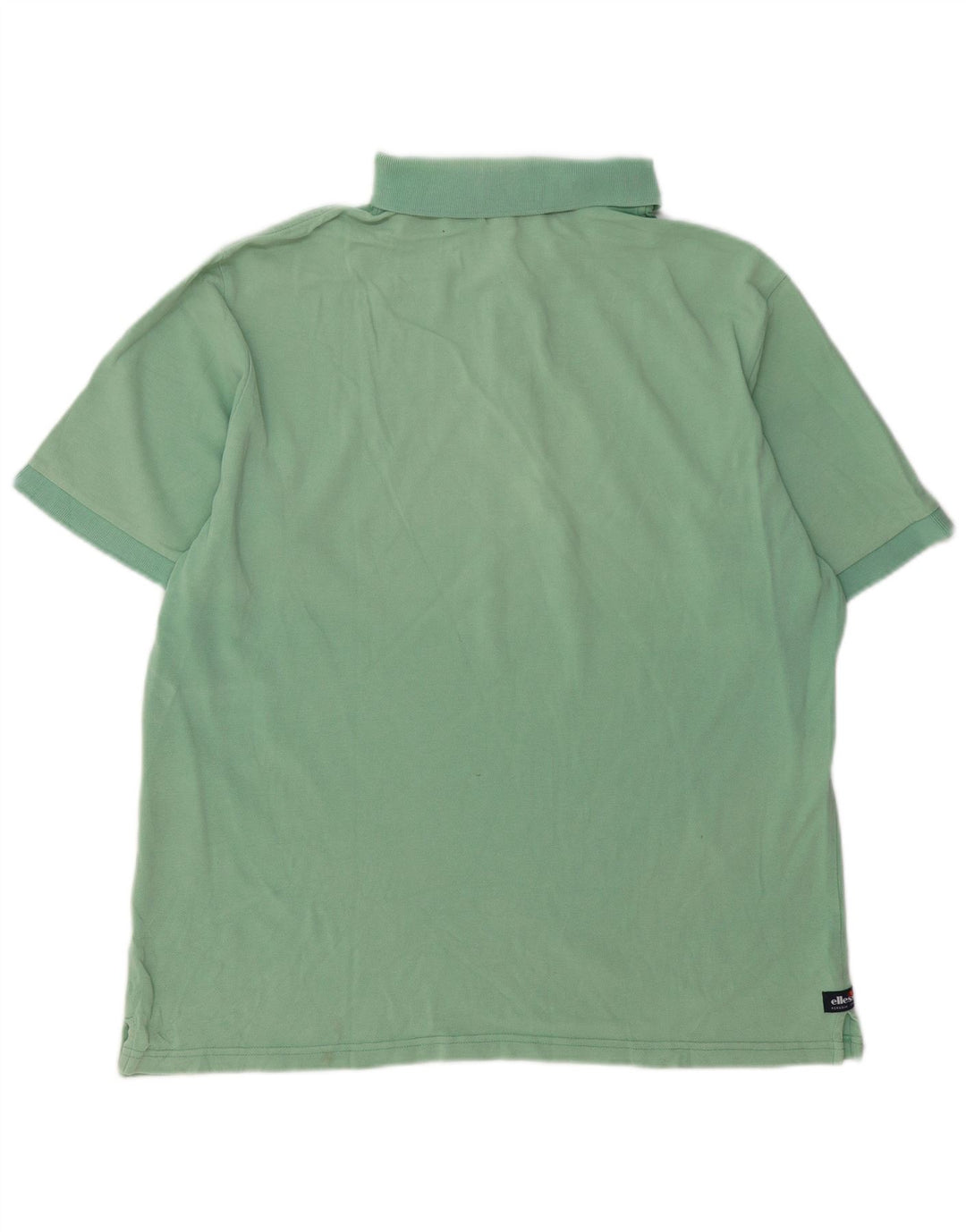 ELLESSE Mens Polo Shirt Large Green Vintage Ellesse and Second-Hand Ellesse from Messina Hembry 