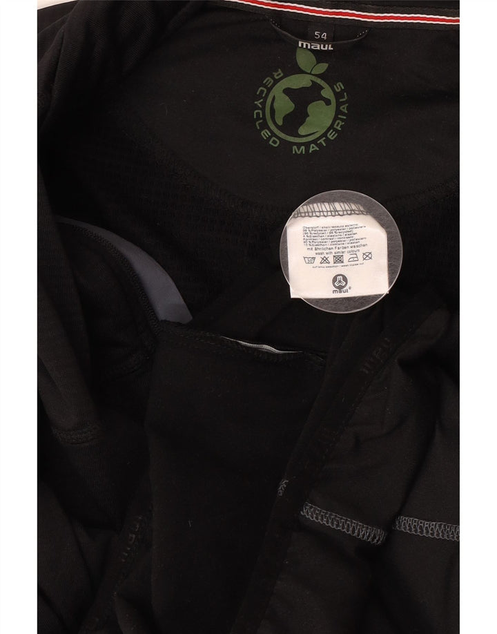 Maul Chaqueta de chándal para hombre IT 54 XL Poliéster con bloques de color negro