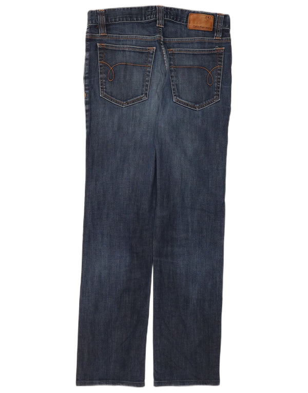 Vaqueros rectos Calvin Klein Larston para hombre W30 L28 azul marino