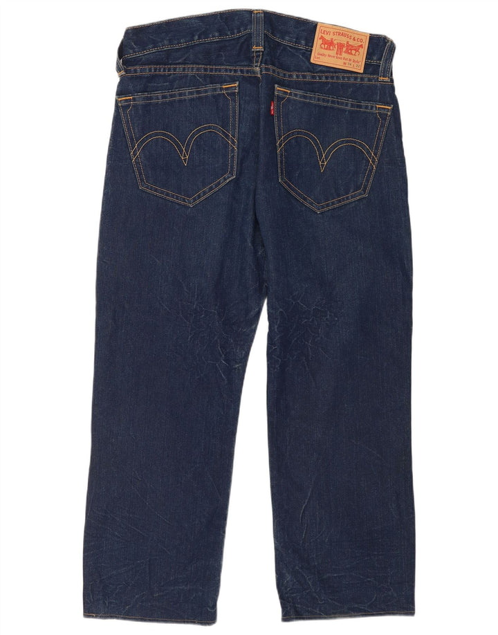Levi's Jeans Sueltos Para Hombre W34 L27 Algodón Azul Marino