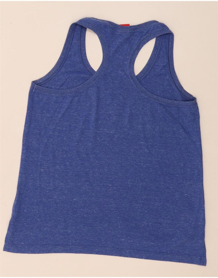Nike - Camiseta sin mangas para mujer, talla 40, talla pequeña, color azul