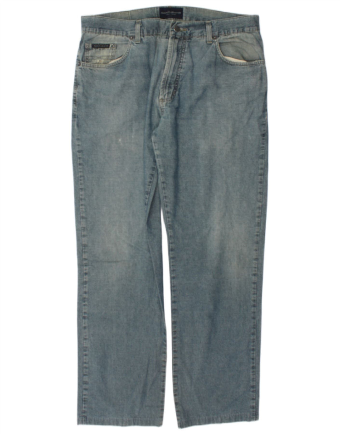 Gant Vaqueros Rectos Para Hombre W34 L31 Algodón Azul