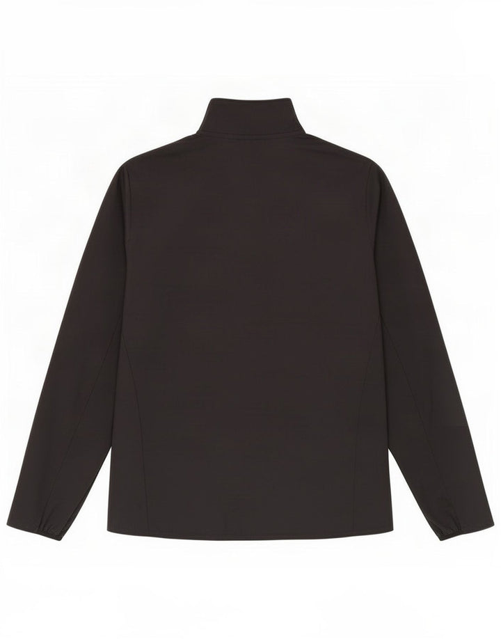 Adidas Mujer Running Chándal Top Chaqueta Reino Unido 8/10 Pequeño Negro Poliéster