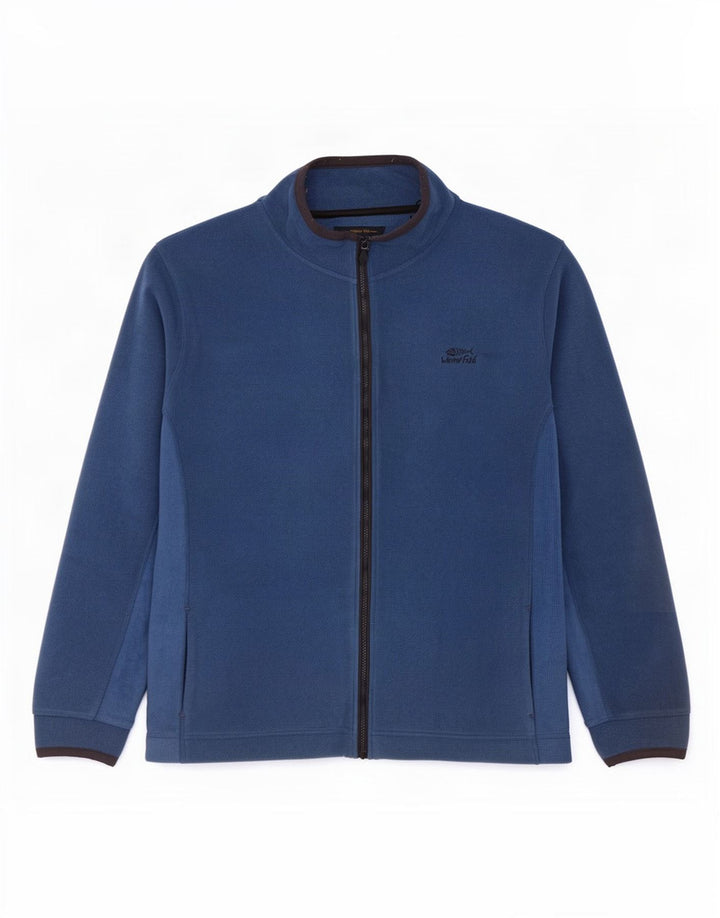Weird Fish Chándal para hombre Chaqueta superior 3XL Azul marino Poliéster
