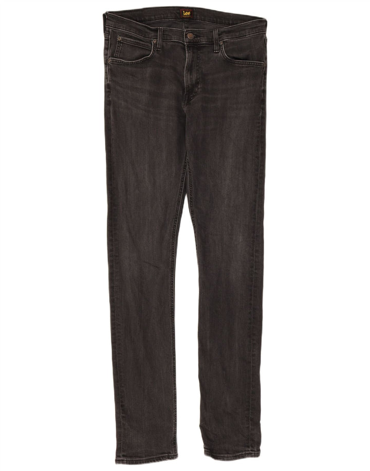 Lee Jeans Luke Slim para Hombre W32 L36 Algodón Gris
