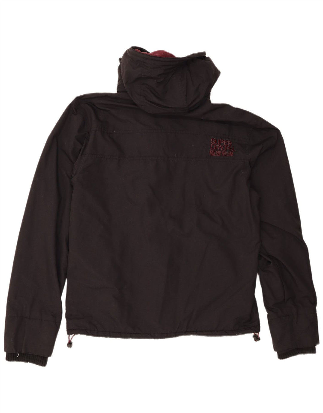 Superdry Chaqueta Cortavientos The Windcheater para Hombre UK 42 XL Nylon Negro
