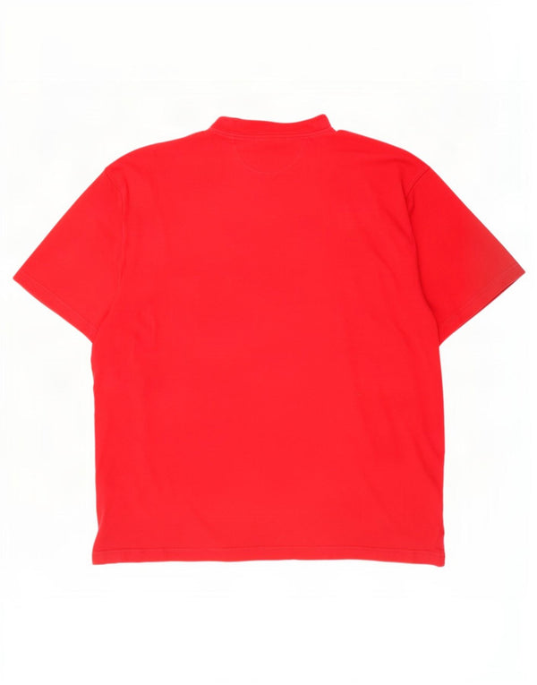Adidas Camiseta Hombre Top UK 46/48 XL Rojo Algodón
