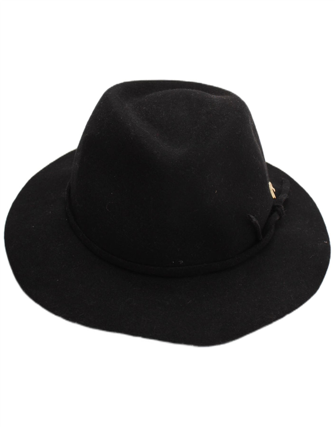 Replay Sombrero Fedora para Mujer Talla única Lana Negra clásica