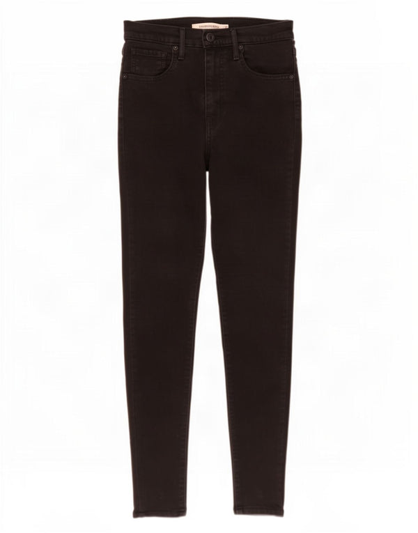 Levi's Vaqueros Súper Ajustados Para Mujer W28 L32 Algodón Negro
