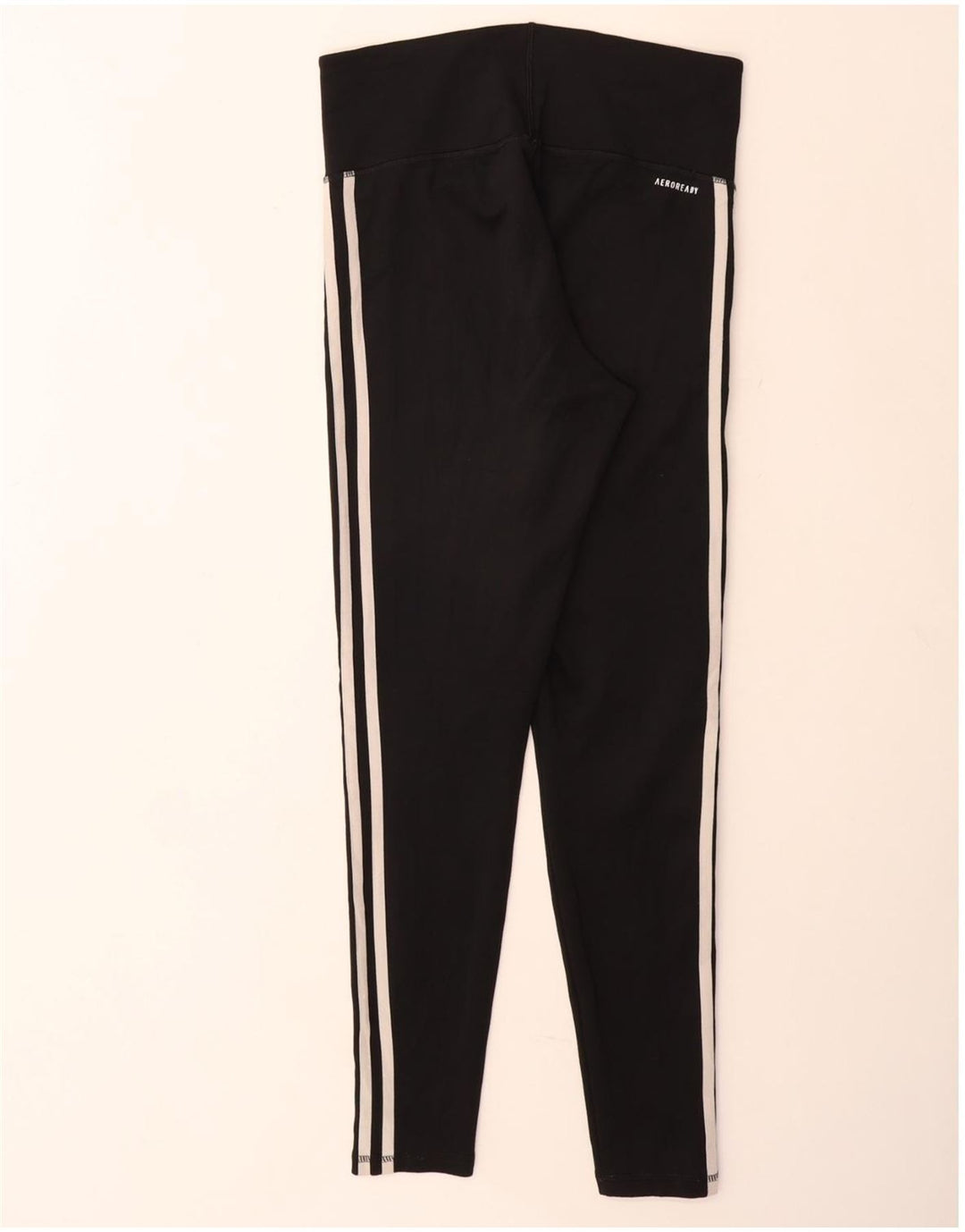 Leggings ADIDAS Aeroready para mujer Reino Unido 12/14 Mediano Negro Poliéster