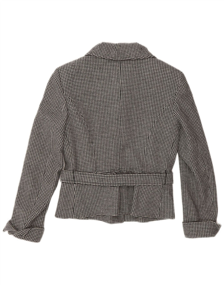 MAX MARA Conjunto de falda de 2 piezas con 4 botones para mujer UK 10 Small W28 Grey Classic