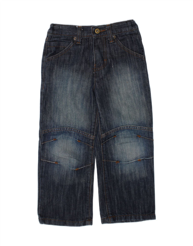 VINTAGE Boys Manchester United Straight Jeans 4-5 Years W20 L16 Blue Vintage Vintage and Second-Hand Vintage from Messina Hembry 