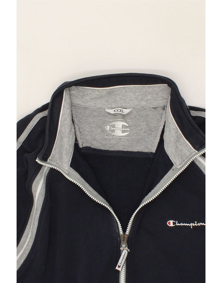 CHAMPION Chaqueta de chándal para hombre 3XL Algodón azul marino