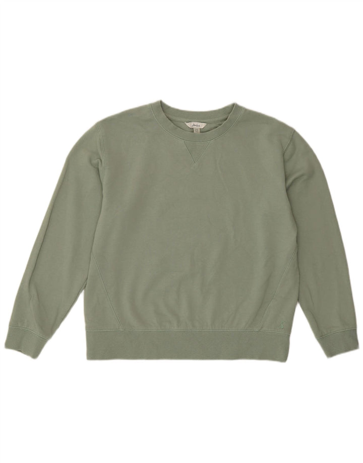 Joules - Sudadera extragrande para mujer, talla 10, algodón verde pequeño