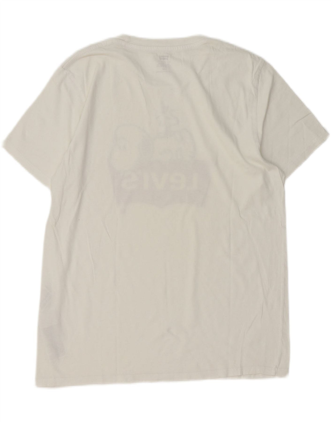 Levi's Hombre Peanuts Graphic Camiseta Top Grande Algodón Blanco