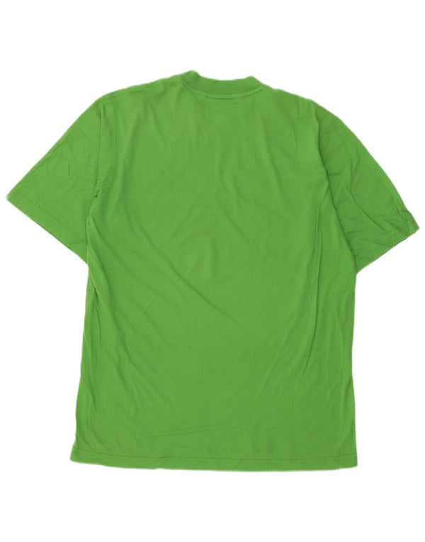 Adidas Camiseta Hombre Top UK 40/42 Medio Verde Algodón