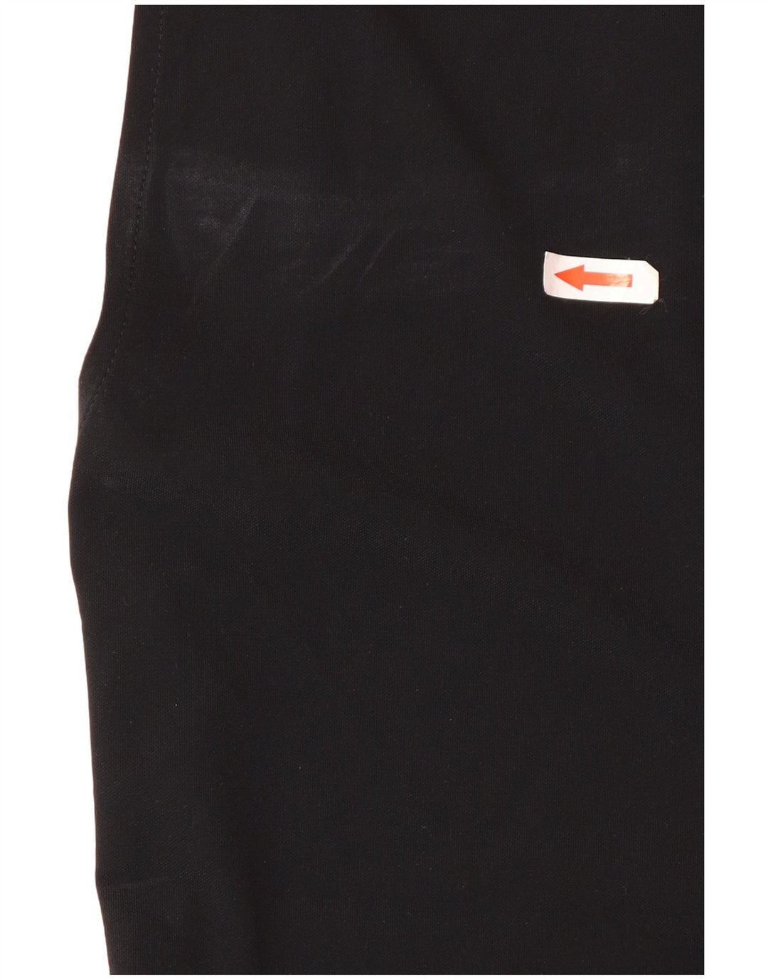 Zara Mujer Blusa Sin Mangas Top UK 42 Medio Negro Poliéster