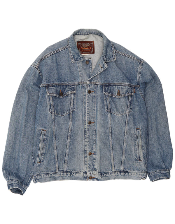 Casucci Chaqueta vaquera para hombre UK 42 XL Azul
