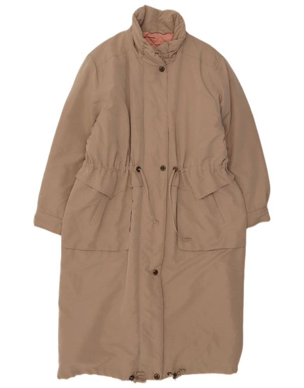 Chubasquero Trevira para mujer UK 46 Grande Poliéster beige
