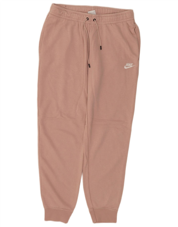 NIKE - Pantalones de chándal para mujer, talla 40, algodón, color rosa medio