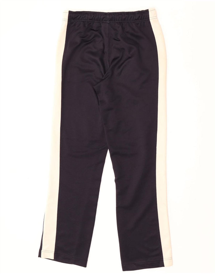 Puma Pantalones de chándal para mujer UK 8 Small Azul marino Colorblock Poliéster